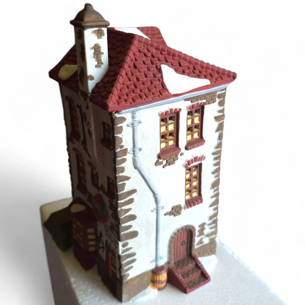 RARE Dept 56 Dickens Village CH Watt Physician 5568-9  House Boxed Lighted